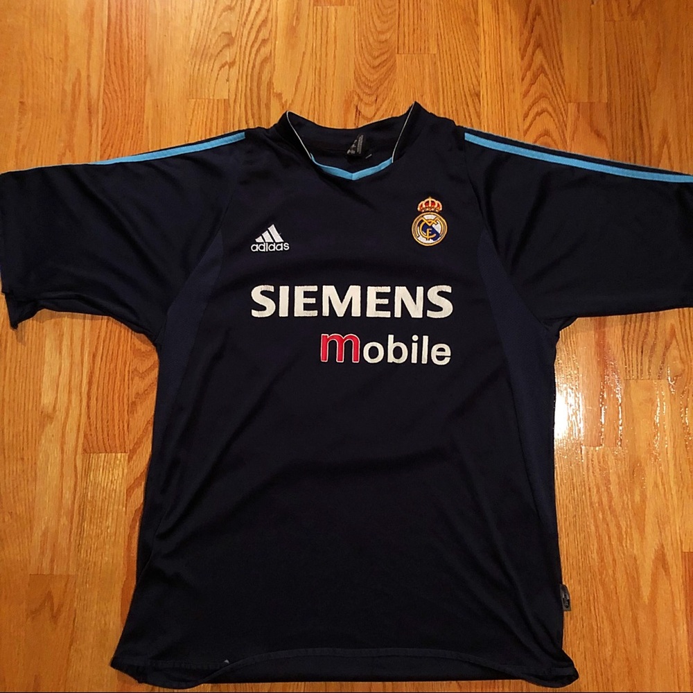 Zinedine Zidane Real Madrid Adidas Jersey ‘03/‘04